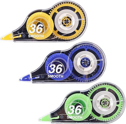 Correction Tape For Instant Corrections , White Out Writing Correction Tape For School and Office